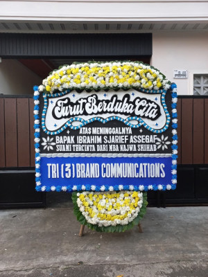Papan Bunga Duka di Gunungsitoli Selatan